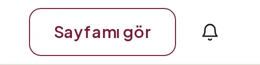 Üst çubukta Sayfamı gör düğmesi ve bildirim zili